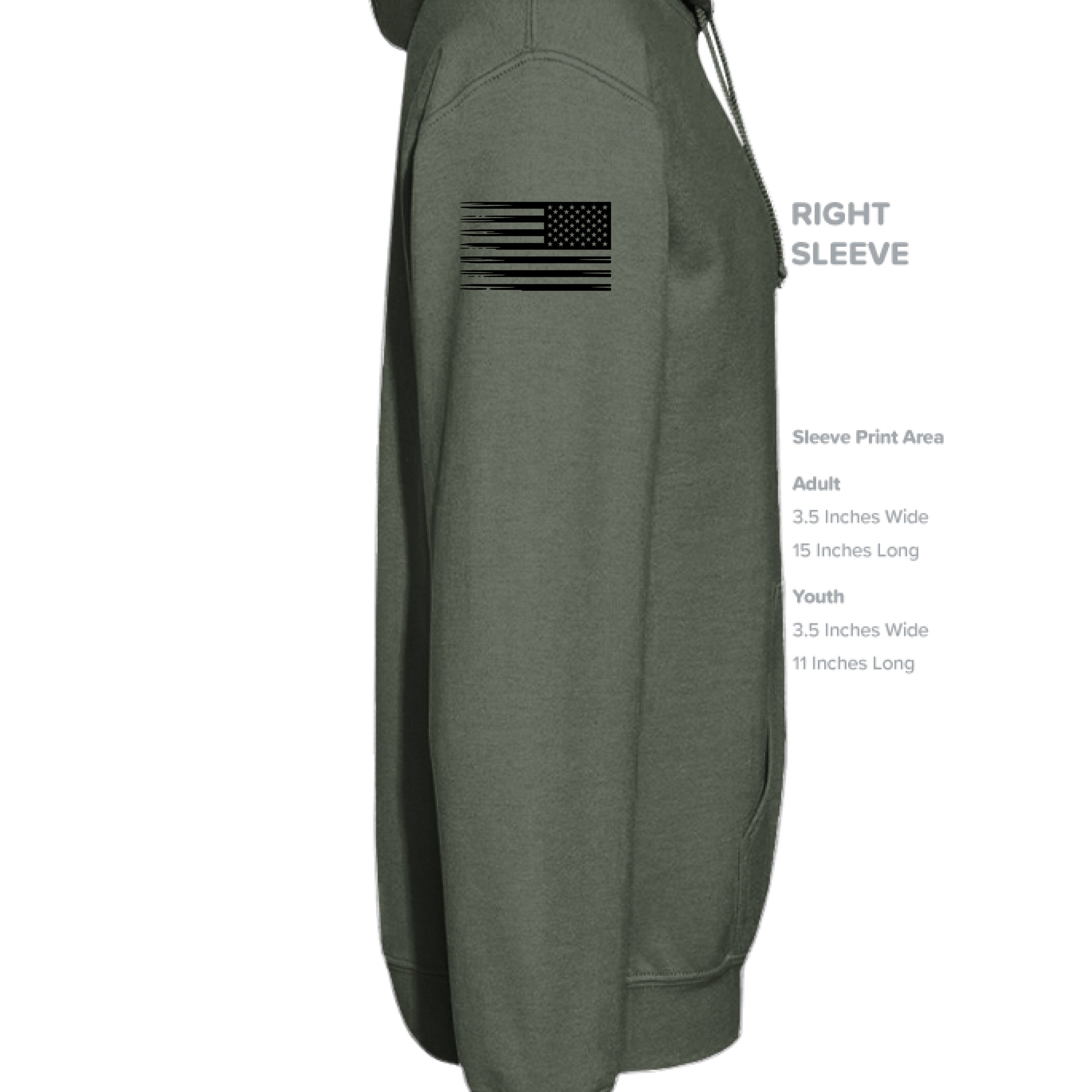 MILITARY GREEN - SLEEVE_RIGHT