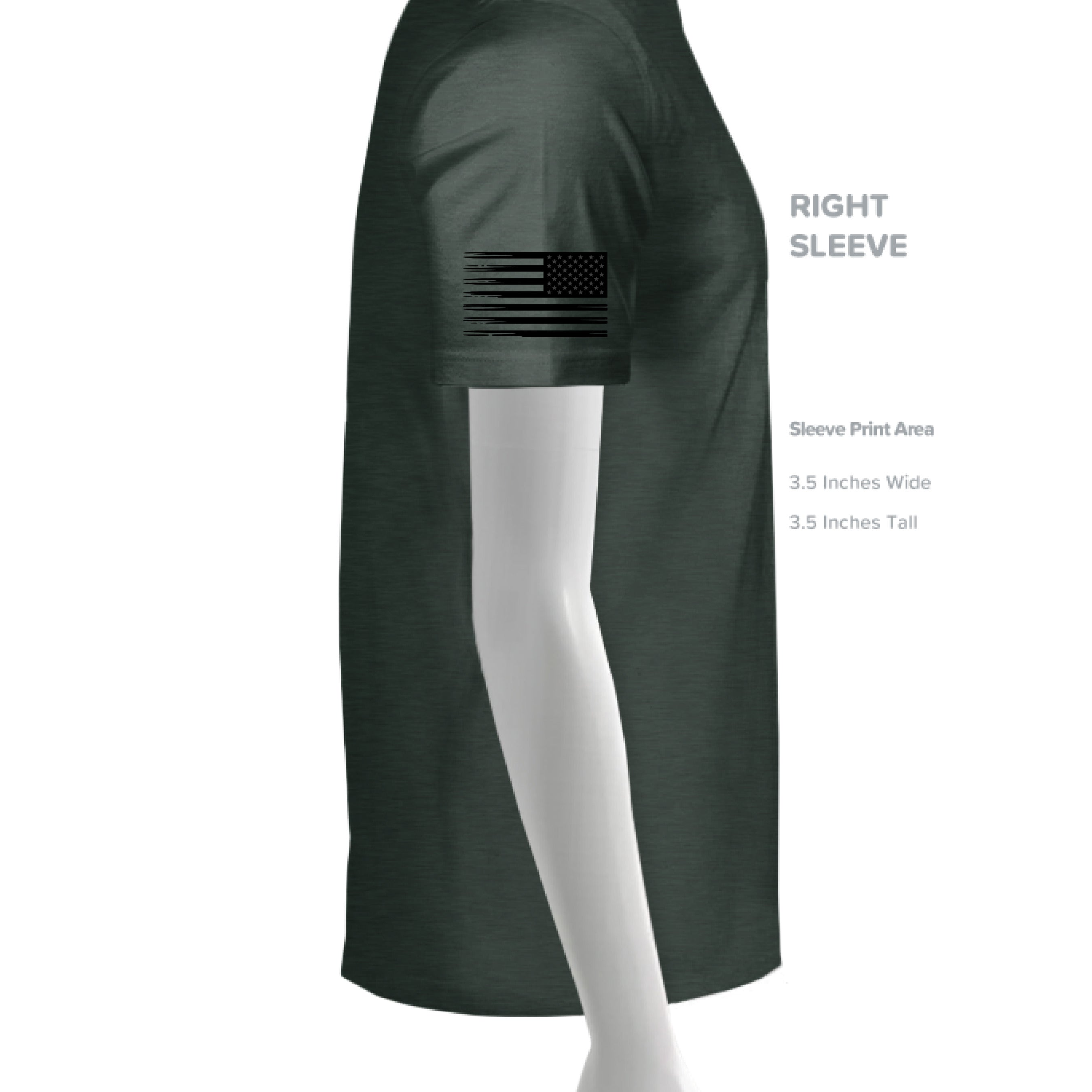 Heather Forest Green - SLEEVE_RIGHT