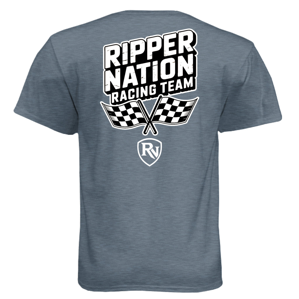 Heather Slate Blue - BACK