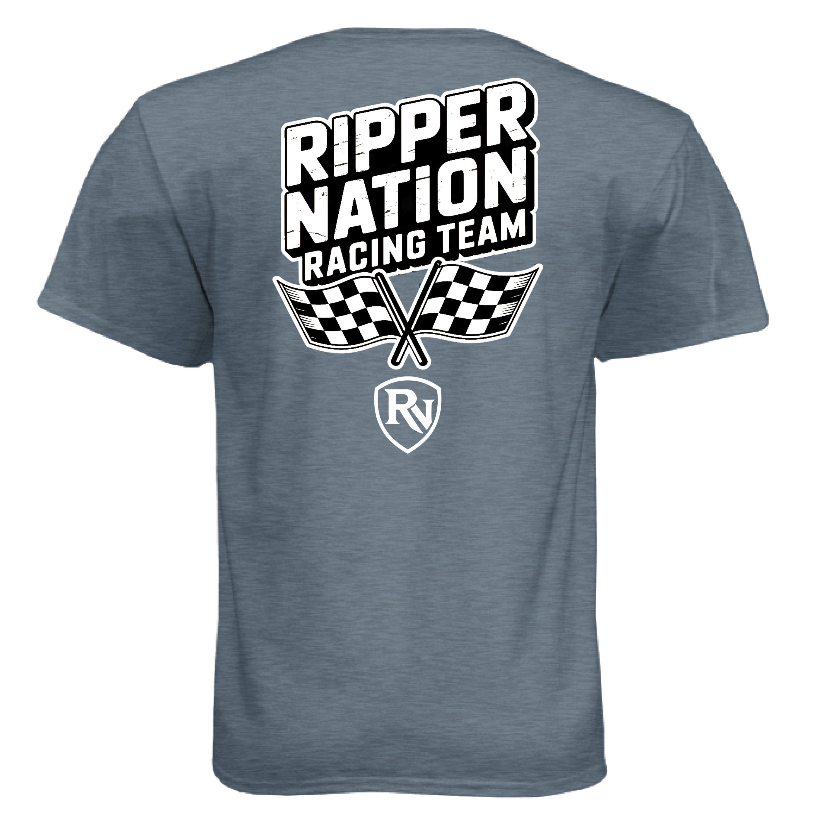 Heather Slate Blue - BACK