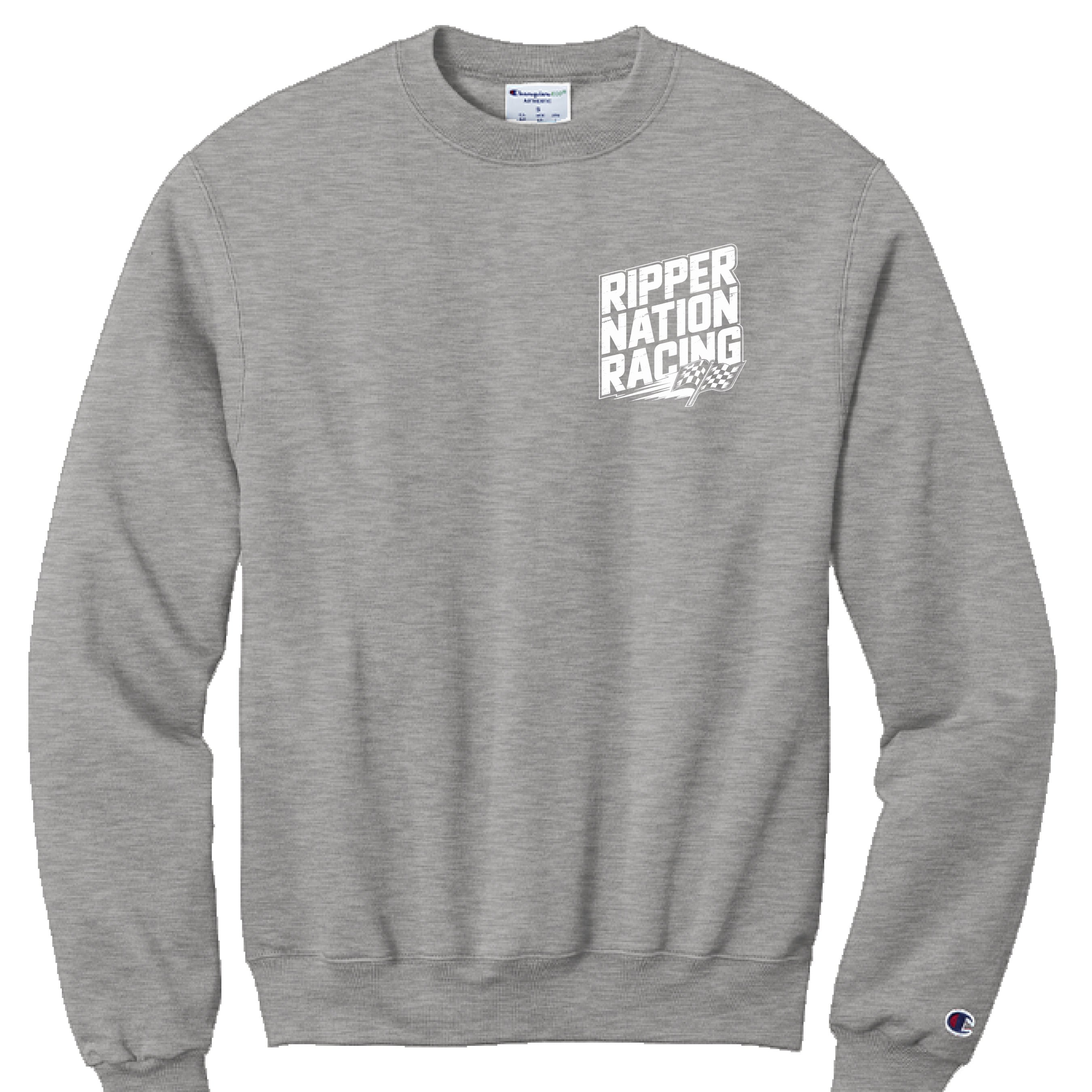 【L】RIPPER CREW NECK / SWEATSHIRT. CHAMPION X RIPPER NATION RACING PULLOVER – Ripper Nation LTD