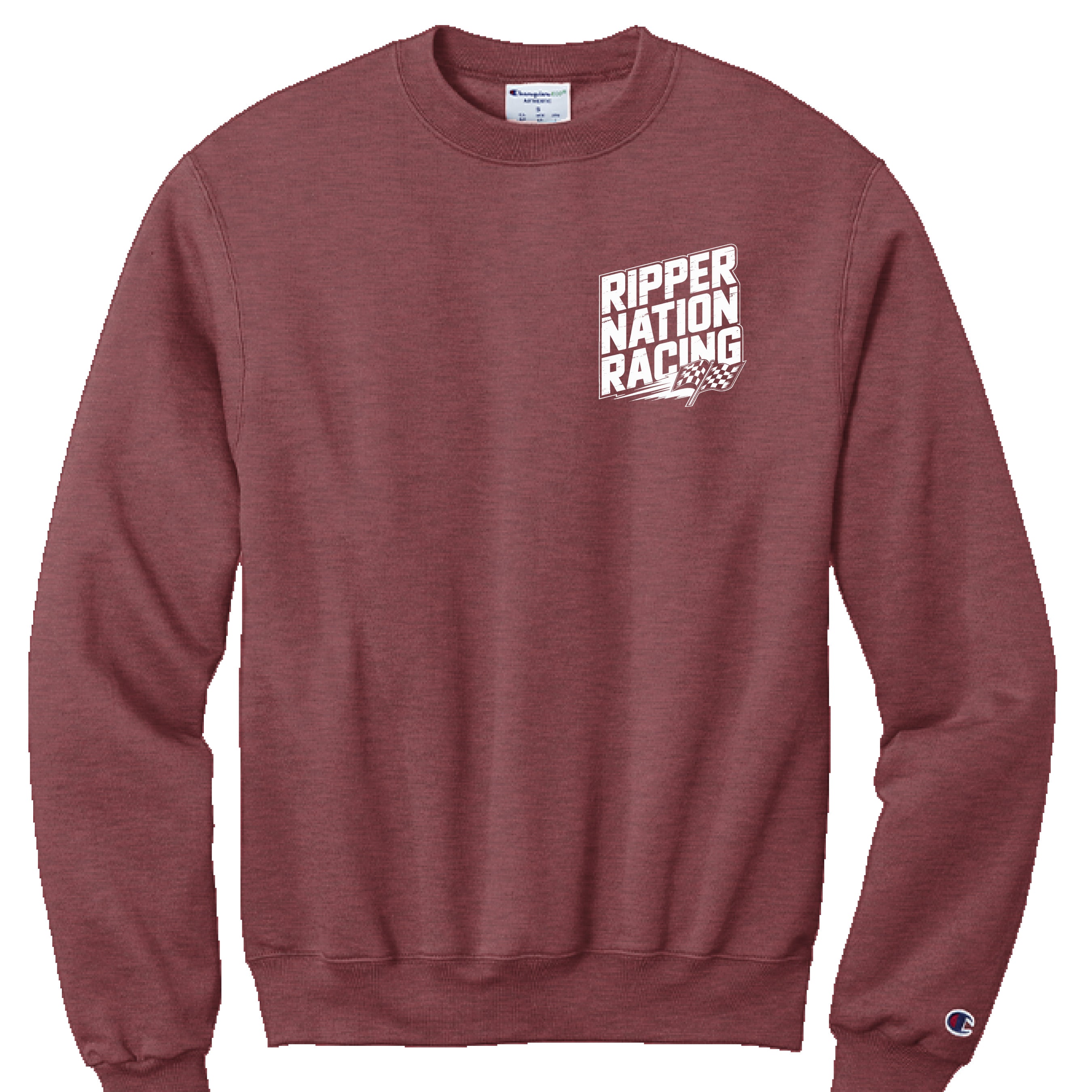 MAROON HEATHER - FRONT