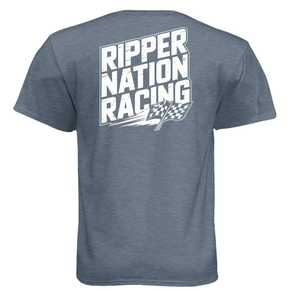 Heather Slate Blue - BACK