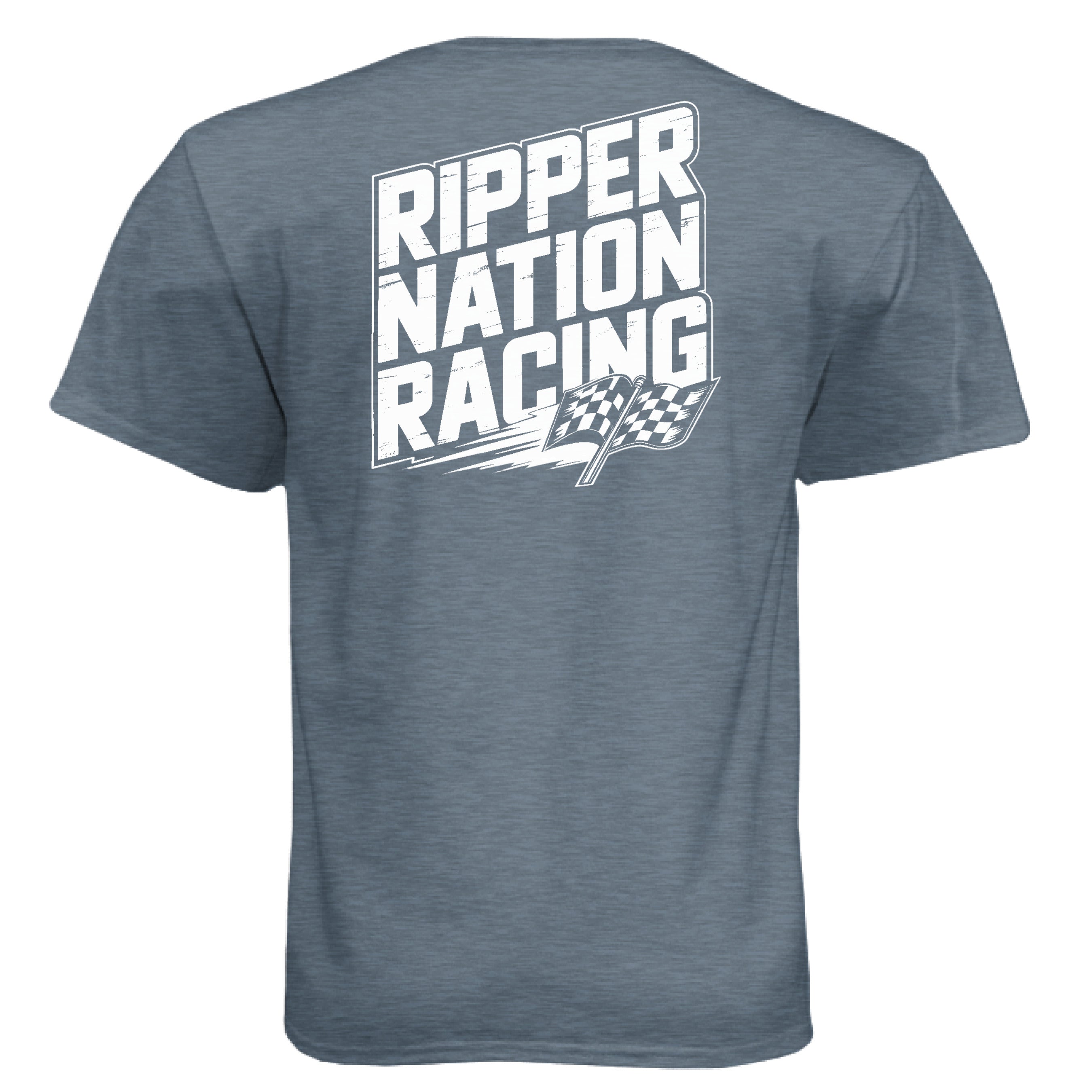 Heather Slate Blue - BACK