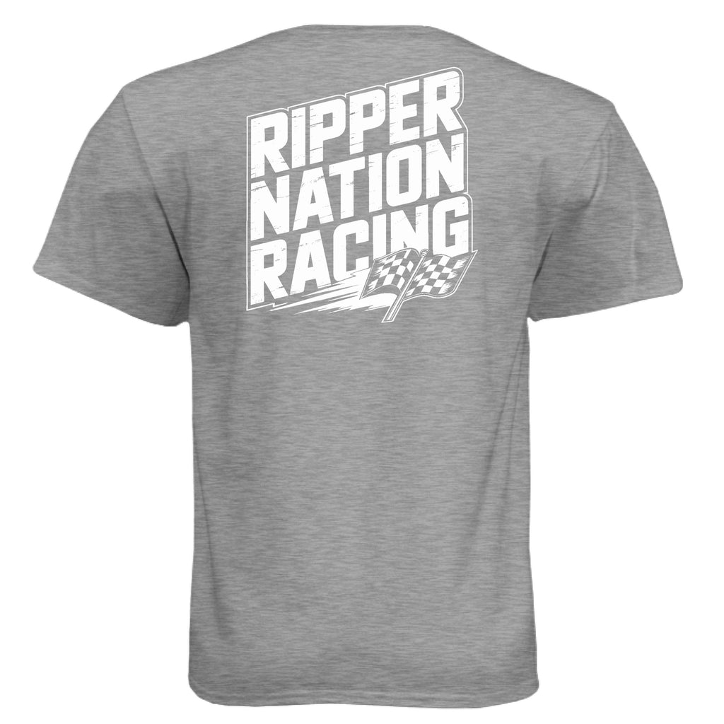 Dark Heather Grey (60/40) - BACK