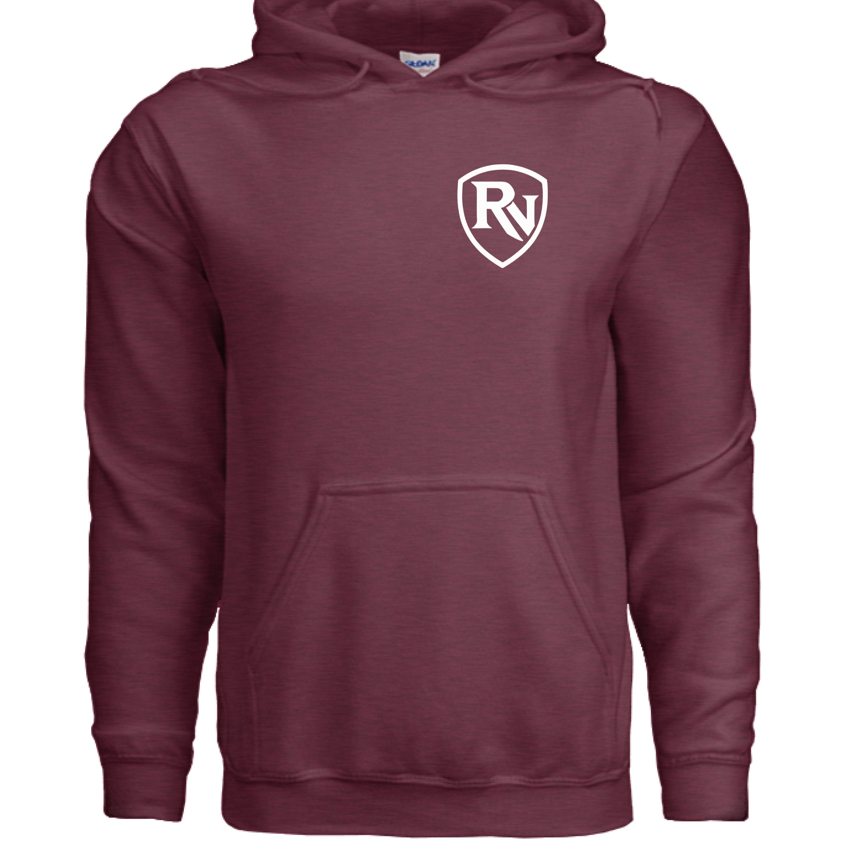 Heather Sport Dark Maroon - FRONT