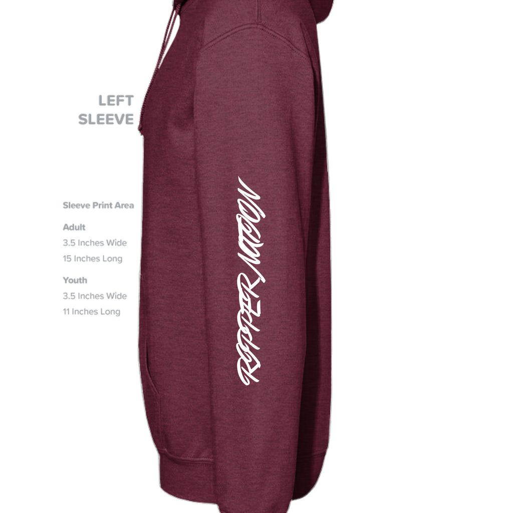 Heather Sport Dark Maroon - SLEEVE_LEFT