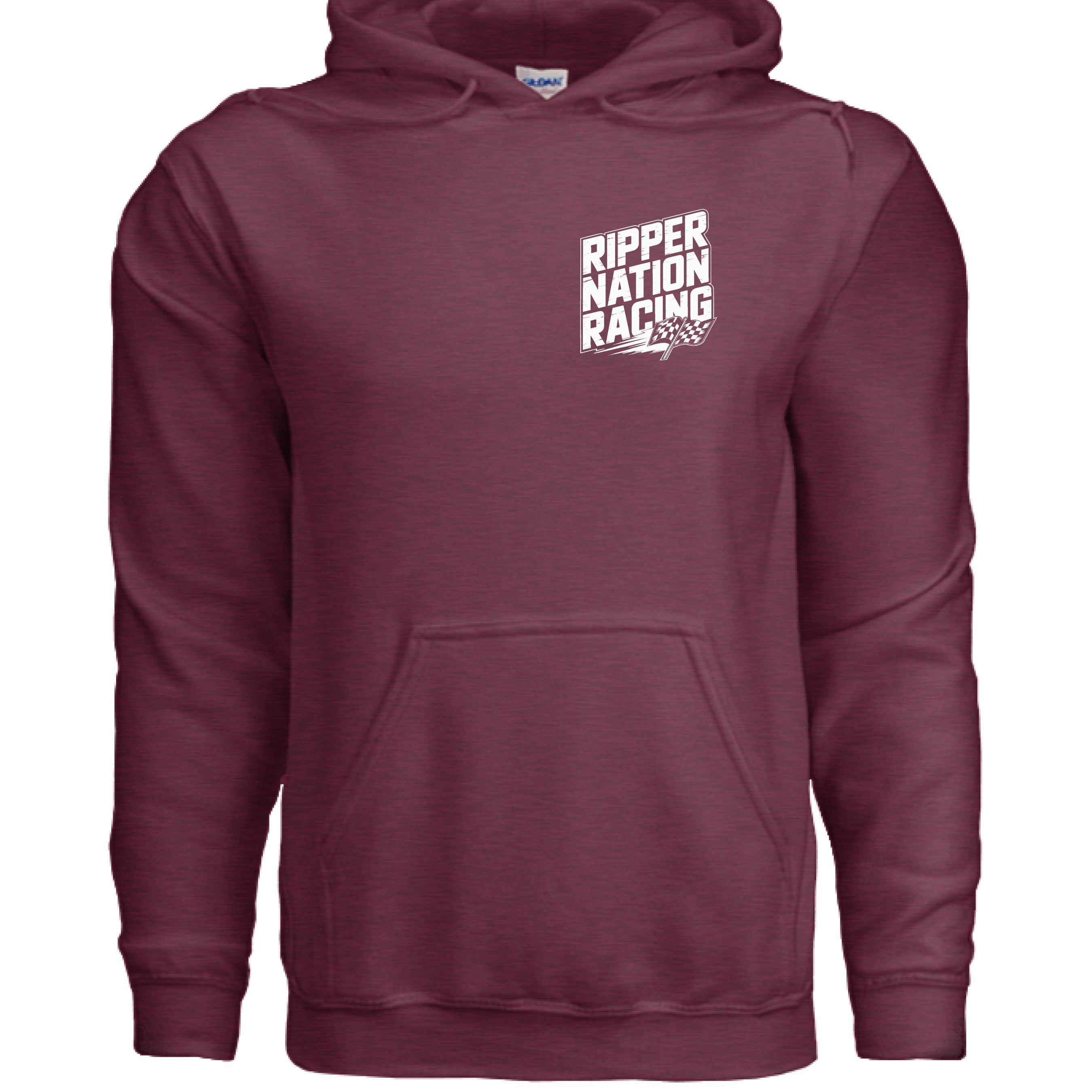 Heather Sport Dark Maroon - FRONT