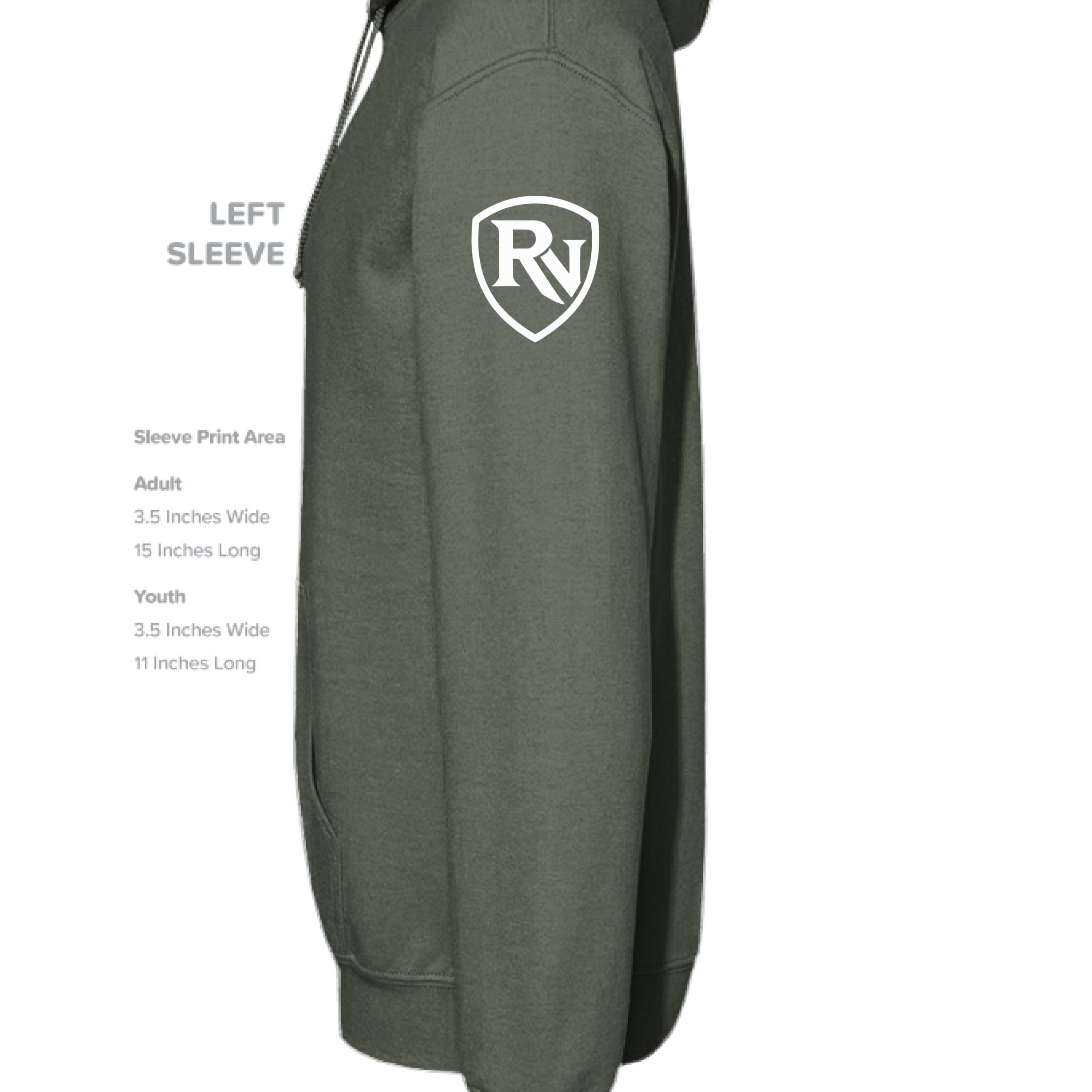 MILITARY GREEN - SLEEVE_LEFT