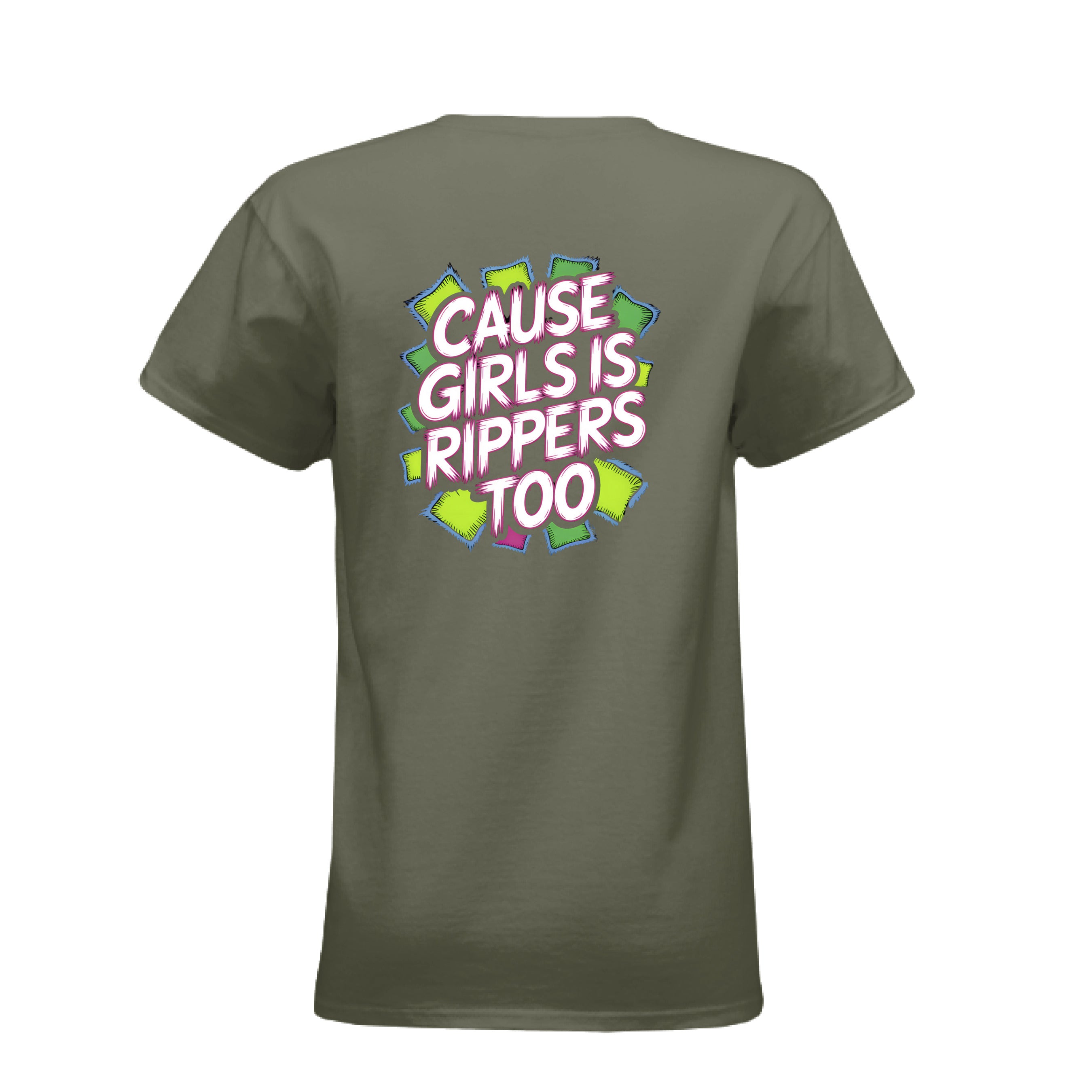 MILITARY GREEN - BACK