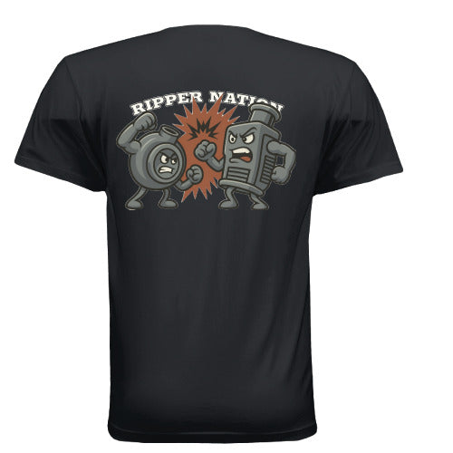 Ripper Nation Turbo Vs Supercharger T-Shirt